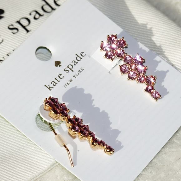 Kate Spade Flower Ear Pins/Earrings - Picture 3 of 5